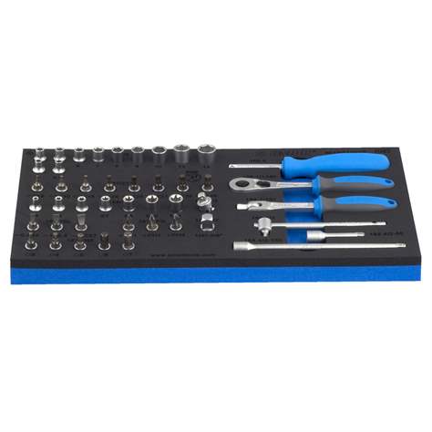 1/4" Steckschlüssel-Sortiment UNIOR - 45 St. - UNIOR Slovenia