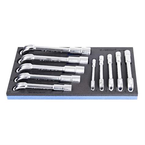 Sada dvoustranných úhlových klíčů, 12 hran (8-19), UNIOR, 10 ks - UNIOR Slovenia