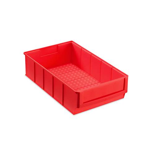 Regálová přepravka IndustrieBox, 300 x 183 x 81 mm, červená