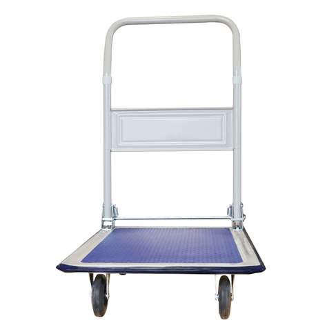 Plattformwagen SECO, klappbarer Schiebebügel, Ladefläche L x B: 720x470 mm, Traglast 150 kg - Bild3