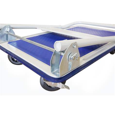 Plattformwagen SECO, klappbarer Schiebebügel, Ladefläche L x B: 720x470 mm, Traglast 150 kg - Bild5