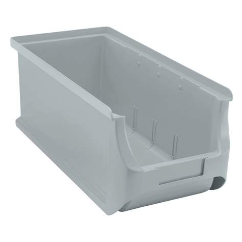 Profi-Regalbox, 320 x 150 x 125 mm, Farbe grau , VE 18 Stk.