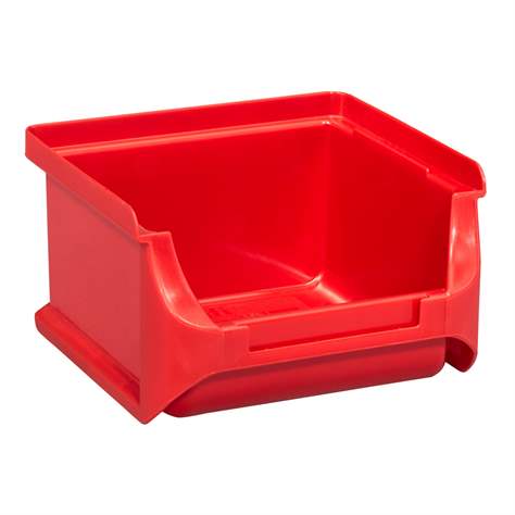 Cutie din plastic ALLIT ProfiPlus industriala pentru raft, 100 x 102 x 60 mm, culoare roșie, unitate ambalare 30 buc.