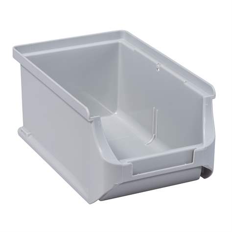 Cutie din plastic ALLIT ProfiPlus industriala pentru raft, 160 x 102 x 75 mm, culoare gri, unitate ambalare 24 buc.