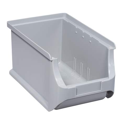 Cutie din plastic ALLIT ProfiPlus industriala pentru raft, 235 x 150 x 125 mm, culoare gri, unitate ambalare 24 buc.