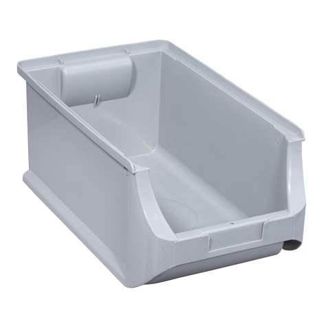 Cutie din plastic ALLIT ProfiPlus industriala pentru raft, 355 x 205 x 150 mm, culoare gri, unitate ambalare 12 buc.