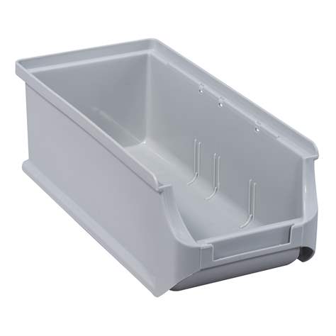 Cutie din plastic ALLIT ProfiPlus industriala pentru raft, 215 x 102 x 75 mm, culoare gri, unitate ambalare 20 buc.