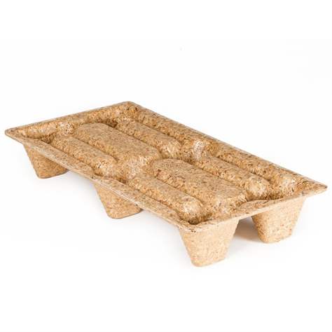 INKA Paletten aus gepresstem Holz 800x400 mm, VE 10 Stück - INKA Paletten