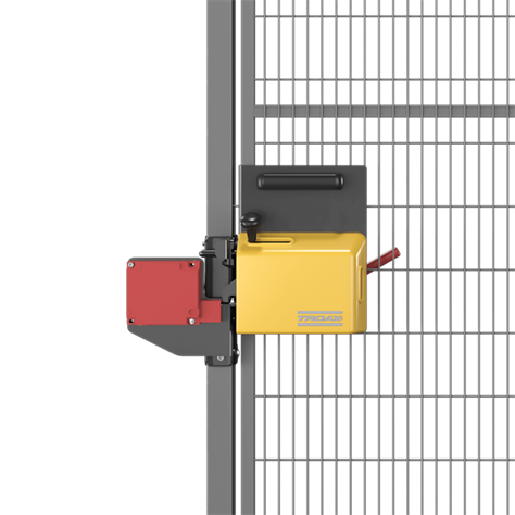 Safe Lock GL se spínačem TLS1-GD2 -  bezpečnostní zámek pro otočné jednokřídlé dveře pravé - TROAX CZ, s.r.o.