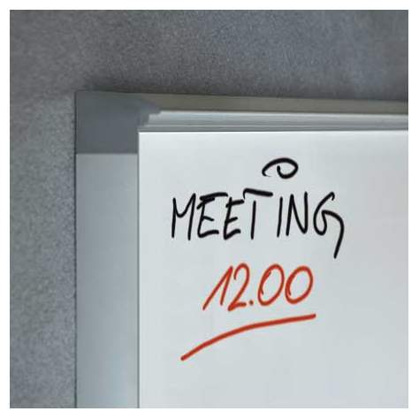 Weißwandtafel, magnetisch, abschließbar B x H: 370 x 510 mm - Bild3