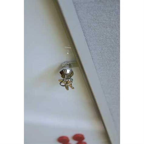 Weißwandtafel, magnetisch, abschließbar B x H: 370 x 510 mm - Bild5