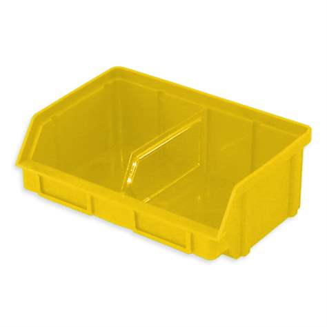 Sichtlagerkasten TechBox, 140 x 203 x 74 mm, Farbe Gelb