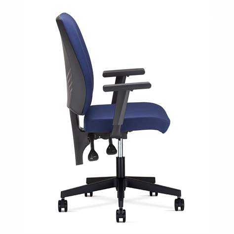 Bürostuhl TAKTIK mit Armlehnen, Bezugsmaterial Basic - Farbe schwarz - Nowy Styl Group - Bild5