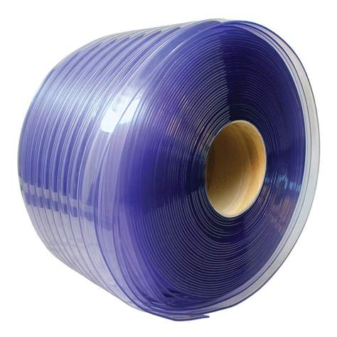 Streifenvorhänge Buffer, transparent, Breite 300 mm, Rolle 50 m - COBA Europe GmbH