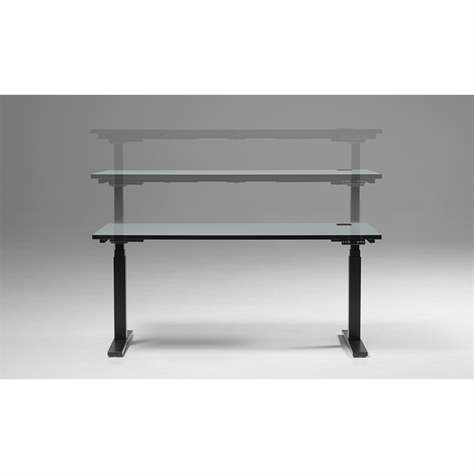 Bürotisch 1400x800 mm, elektrisch höhenverstellbar 620-1270 mm, Tischdesk Ahorn / Gestell schwarz - Nowy Styl Group - Bild2