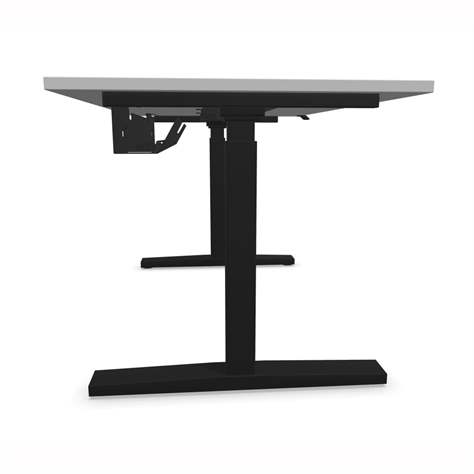 Horizontální kabelové vedení, nastavitelná délka 925-1725 mm (pro stoly 1200-2000 mm), barva šedá - Nowy Styl Group - obrázek3