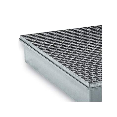Ocelový, pozinkovaný rošt pro záchytnou vanu, 1200 x 800 x 30 mm - CEMO GmbH