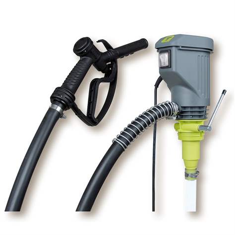 Pompă electrică pentru butoi Hornet G40 (12V) pentru motorină și antigel - pistol standard