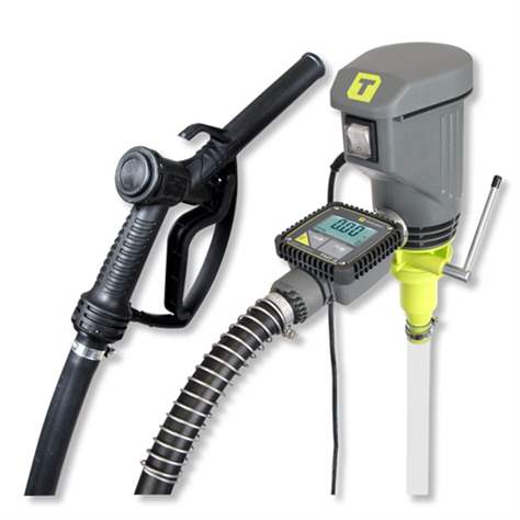 Elektrische Fasspumpe G40, 24V für Diesel, Kühlmittel, dünnes Öl,  Standardpistole - EMPORO