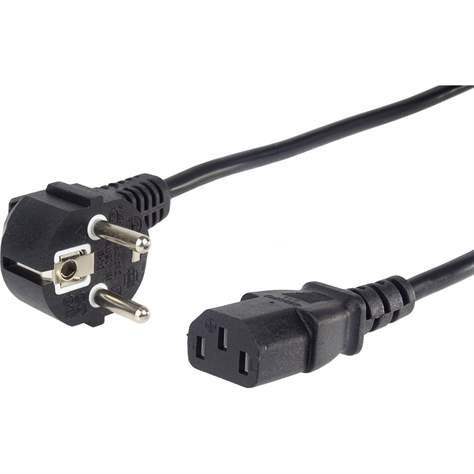 Napájecí kabel 230V, 2,0 m, zastrčka IEC - C13