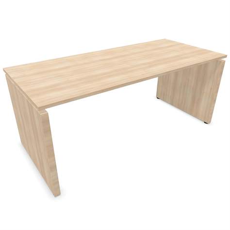 Mangement-Schreibtisch SQart Manager, Arbeitsplatte Akazie, B x T: 1800 x 800 mm - Nowy Styl Group