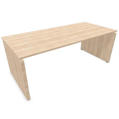 Mangement-Schreibtisch SQart Manager, Arbeitsplatte Akazie, B x T: 2000 x 900 mm - Nowy Styl Group