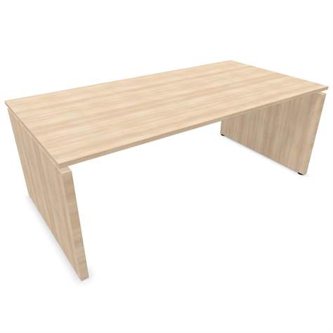 Mangement-Schreibtisch SQart Manager, Arbeitsplatte Akazie, B x T: 2000 x 1000 mm - Nowy Styl Group