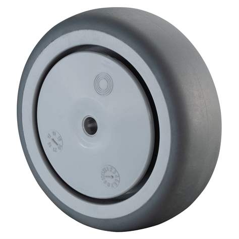 Rad, Graugummi, Durchm. 50 mm, Traglast 50 kg