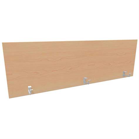 Trennwand für Schreibtisch, Länge 1800 mm, Höhe 545 mm, Farbe Ahorn - Nowy Styl Group