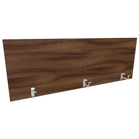 Trennwand für Schreibtisch, Länge 1600 mm, Höhe 545 mm, Farbe Nussbaum - Nowy Styl Group