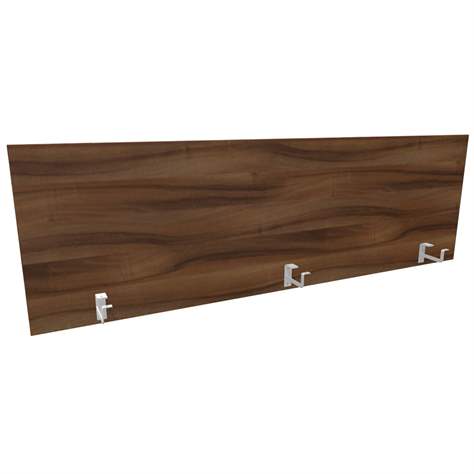 Trennwand für Schreibtisch, Länge 1800 mm, Höhe 545 mm, Farbe Nussbaum - Nowy Styl Group
