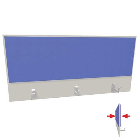 Trennwand-Zuschlag für Stoffbezug, doppelseitig , Länge 1200 mm - Nowy Styl Group