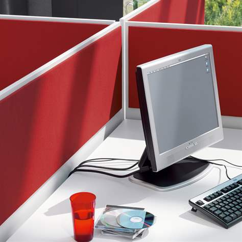 Trennwand-Zuschlag für Stoffbezug, doppelseitig , Länge 2000 mm - Nowy Styl Group - Bild6