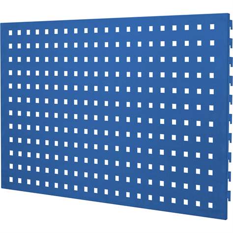 Plăci perforate, culoare alabastru RAL5005, înă x lăț: 480 x 814 mm