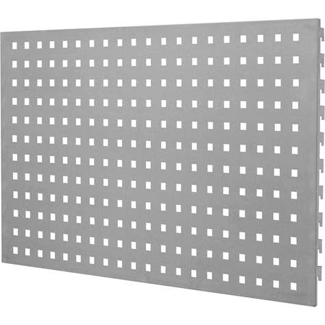 Plăci perforate, culoare gri RAL7035, înă x lăț: 480 x 814 mm