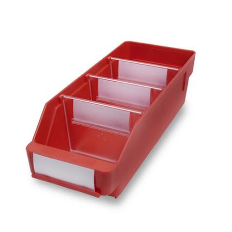 Regalkasten RackBox, 300x120x95 mm, Farbe rot