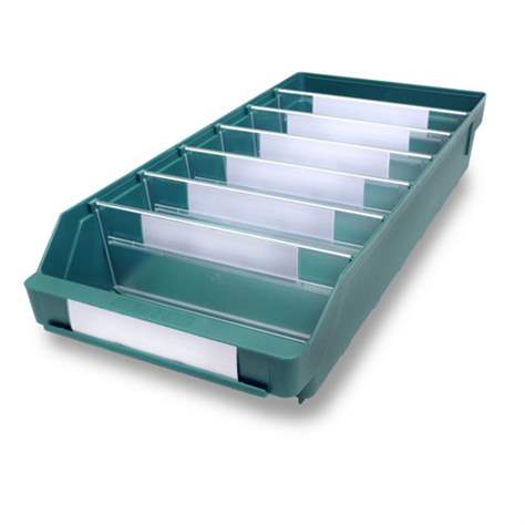 Regálový box RackBox, 500 x 240 x 95 mm, barva zelená