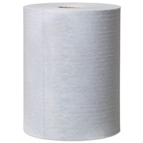 Rolă prosop șervet de hârtie material absorbant de ștergere curățare industrială TORK Heavy Duty, șervete, albastră, lungime 106 m, lățime 320 mm - TORK - imagine2