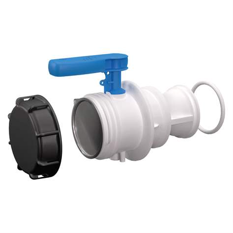 IBC kontejner 300 l, s UN homologací, na plastové paletě - obrázek3