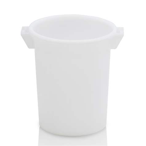 Rundbehälter, Volumen 50 l, aus Polyethylen, weiß