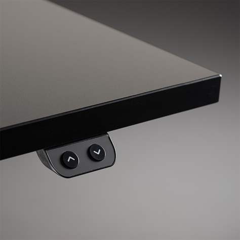 Bürotisch 1400x800 mm, elektrisch höhenverstellbar 620-1270 mm, Tischdesk Ahorn / Gestell schwarz - Nowy Styl Group - Bild6