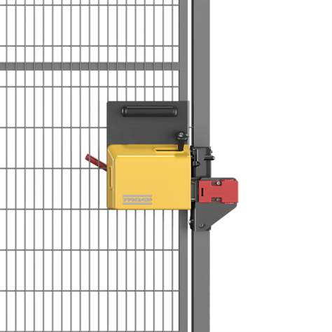 Safe Lock Pld se spínačem Trojan 5 -  bezpečnostní zámek pro otočné dvoukřídlé dveře levé - TROAX CZ, s.r.o.