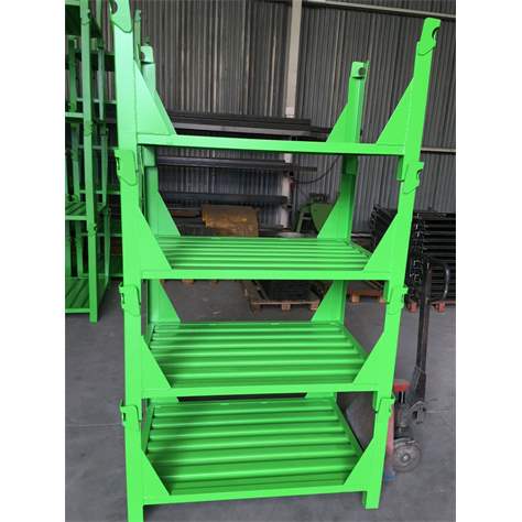 Ohradová paleta kovová, sloupková, profesionální provedení, nosnost 1000 kg, 1200x800 mm, modrá RAL5010 - obrázek2