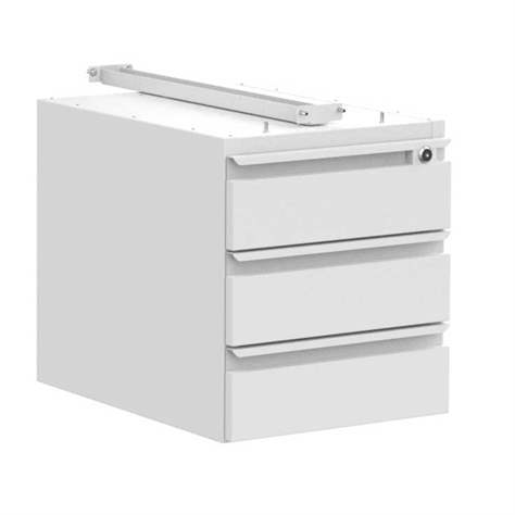 ESD Container mit 3 Schubladen, hängend, B x T x H: 400x540x446 mm