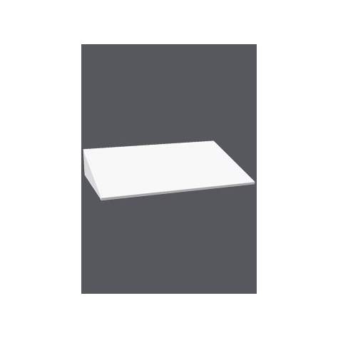 Schrägdachaufsatz für Garderobenschrank, Breite 800 mm, Grau RAL7035 - Kovos Verneřice