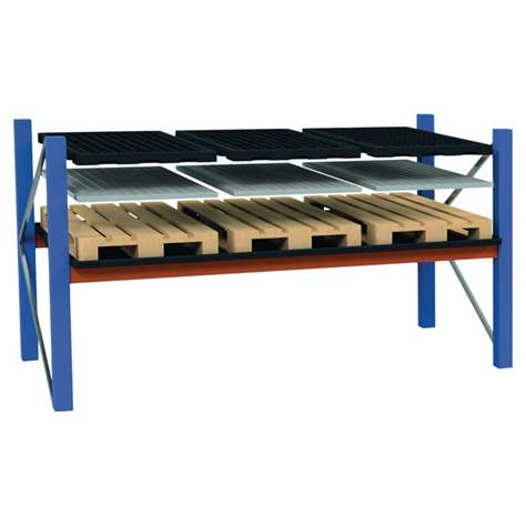 PE-Regal-Einhängewanne, 2620x1300x165 mm, Volumen 230 l - CEMO GmbH - Bild3