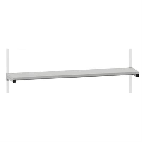 Raftului 1800x300 mm, inclusiv kit montaj, gri RAL7035 - Kovona Lysa nad Labem