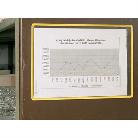 Selbstklebende Klarsichttaschen, Format A4, VE 5 Stück - TARIFOLD (OFFICELINE)