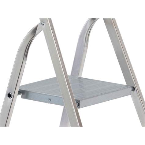 Alu-Stehleiter EUROSTYL, einseitig, Standardasuführung, 7 Stufen - Alve - Bild2