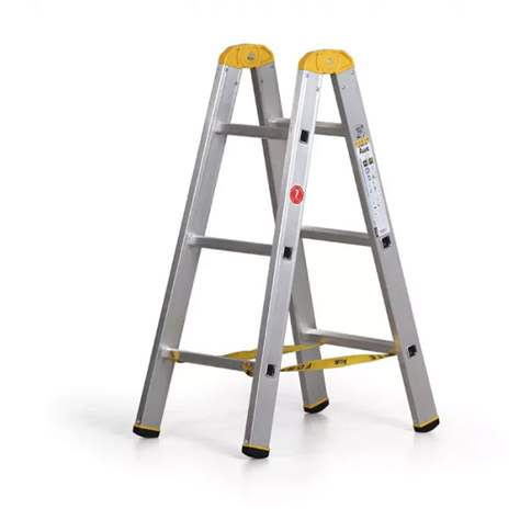 Sprossen-Stehleiter, 2 x 3 Sprossen - Alve